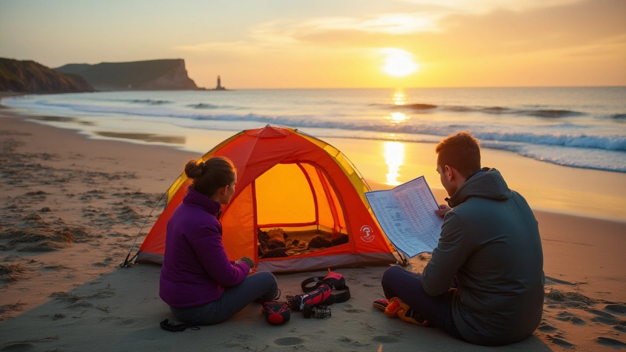 Beach Camping: How to Safely Pitch a Tent on the Shore