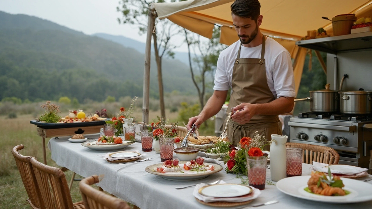 Gourmet Outdoor Cooking