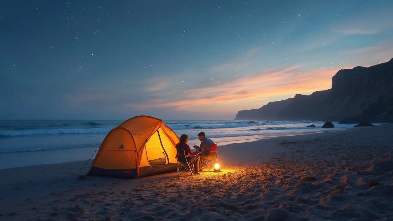 Can You Sleep in a Tent on the Beach in the UK?