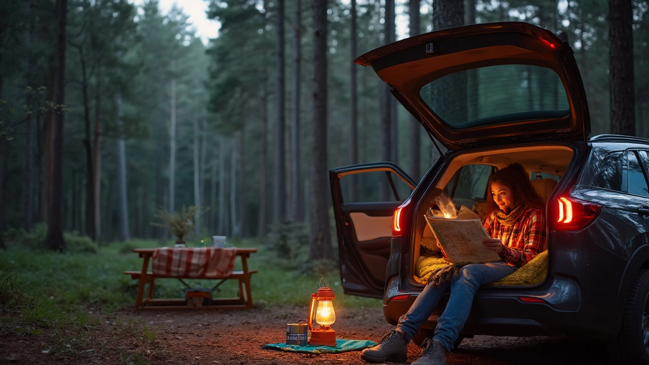 Can You Sleep in the Car When Camping at Forest Campsites?