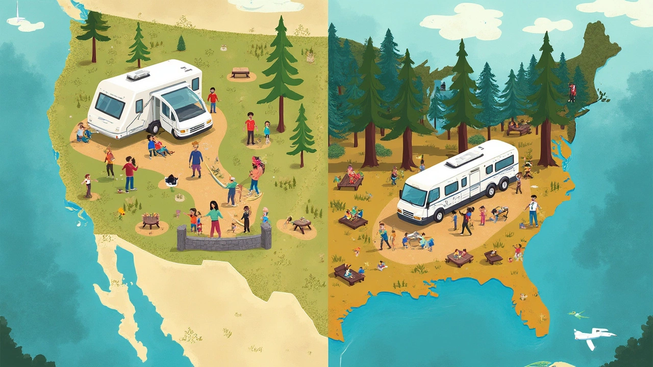 Types of American RVs and Campers