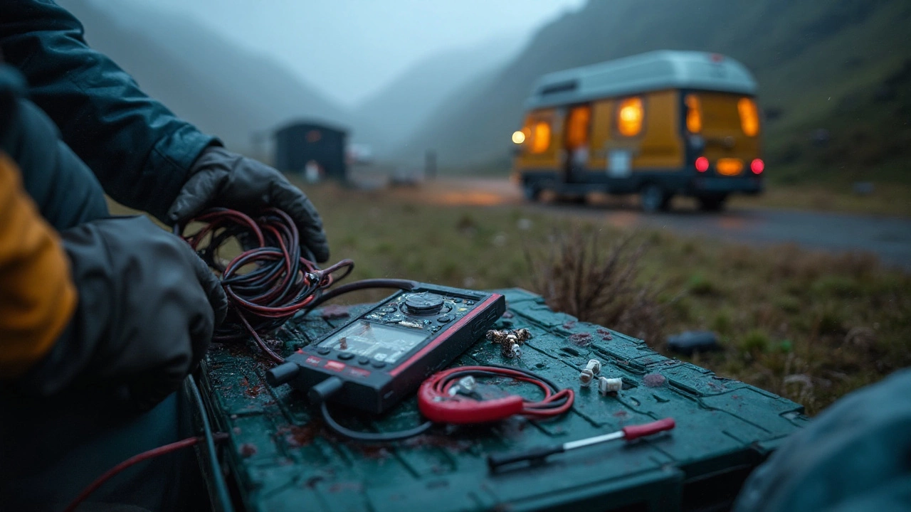 Choosing your power source: solar, battery, generator, or hookup