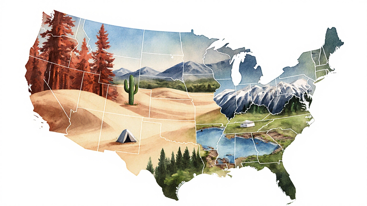 Which U.S. State Tops the List for Family Camping?