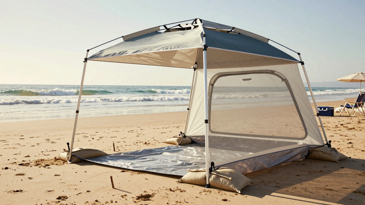 Can You Set Up a Canopy Tent on the Beach? Here’s What Actually Works