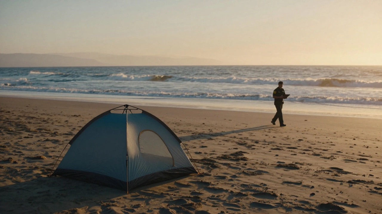 Is It Illegal to Camp on California Beaches? Rules, Permits & Fines