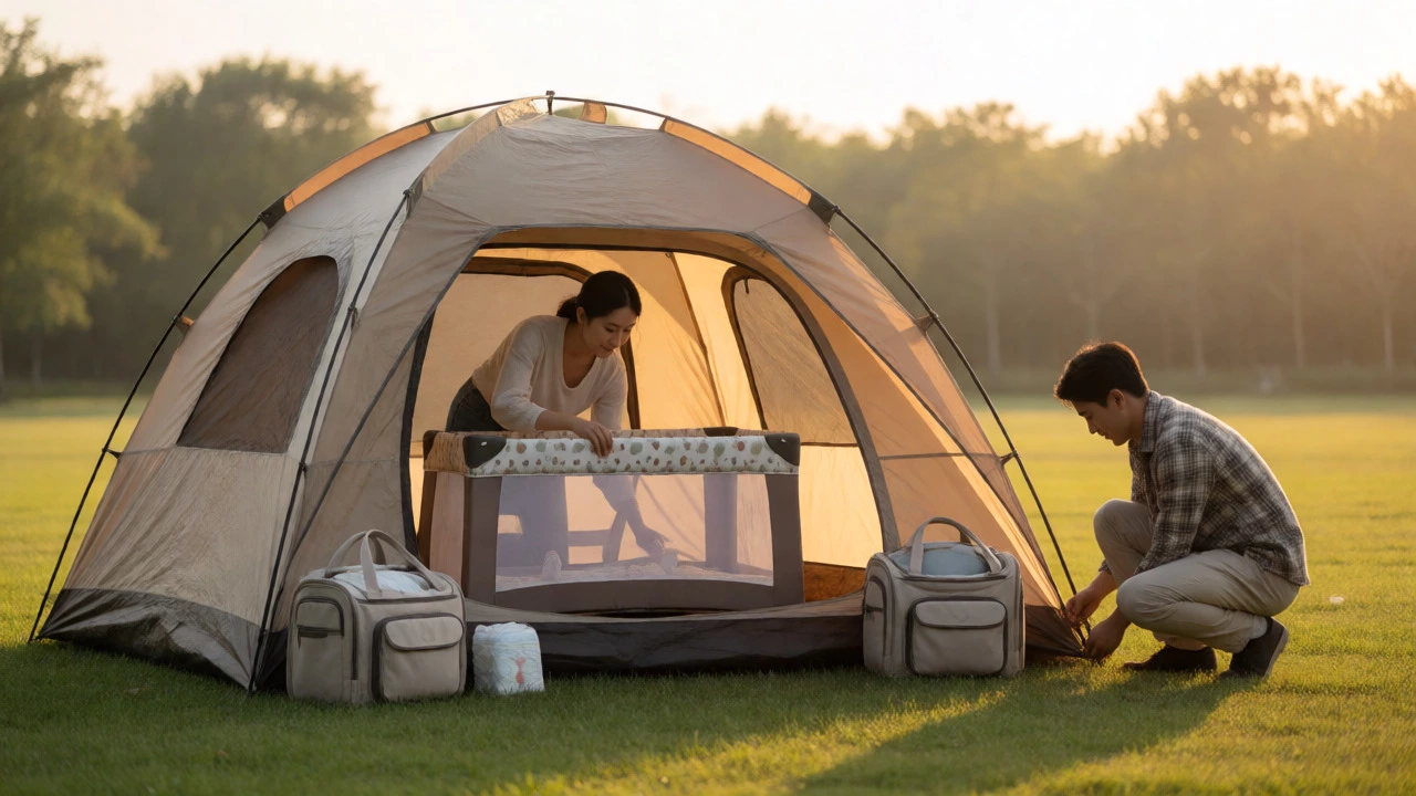 What is the youngest age to take a child camping? A parent's guide